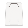 Switchless Dock in wit (kleur: wit)