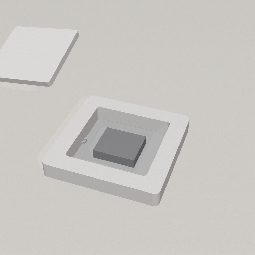 The rocker will be removed from the existing switch.